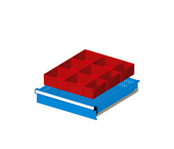 Dělení zásuvek 24x27 Eh (396x447mm) Dělení zásuvek 24x27 Eh (396x447mm)
