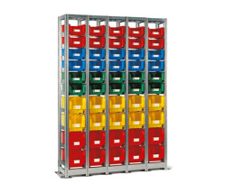 Regály FTR s boxy
