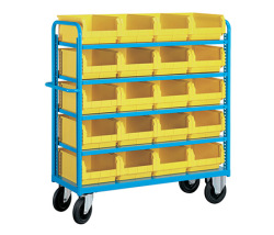 Vozíky se zásobníky