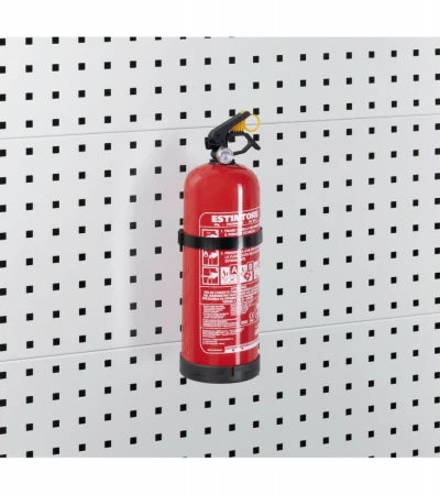 Držák včetně 2 kg hasícího přístroje
