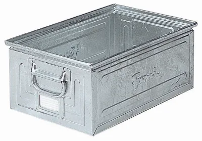 Kovový stohovací box