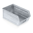 Zkosený kovový stohovací box