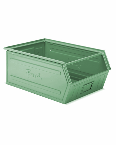 Zkosený kovový stohovací box Zkosený kovový stohovací box