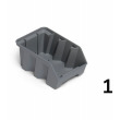 Zkosený stohovací AIR box - recyklát