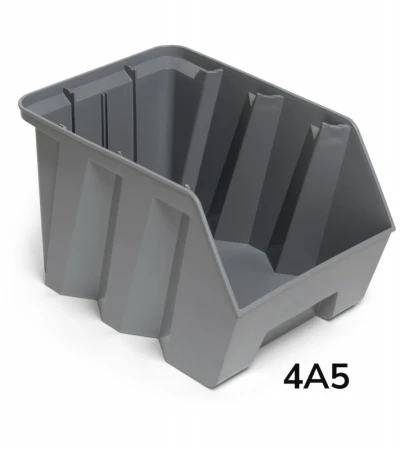 Zkosený stohovací AIR box - recyklát